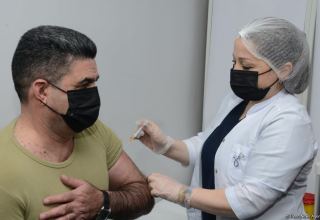 Azerbaijani border guards receiving COVID-19 vaccine (PHOTO/VIDEO)