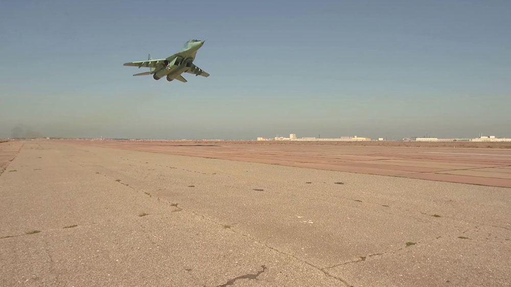 Azerbaijan Air Forces performing practical flights (PHOTO/VIDEO)