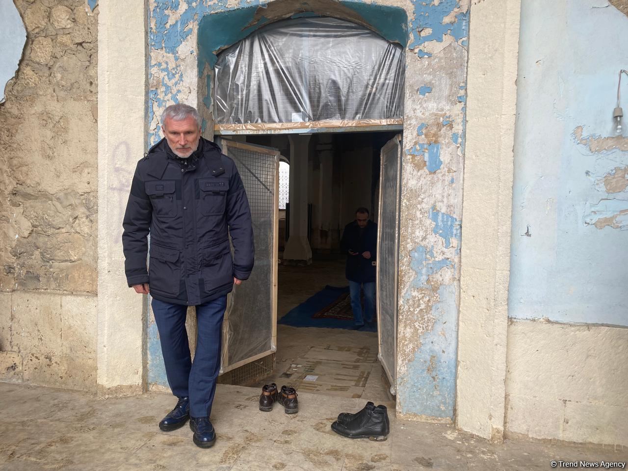 Rusiyalı deputat Bərdədən sonra Ağdama gedib (FOTO)