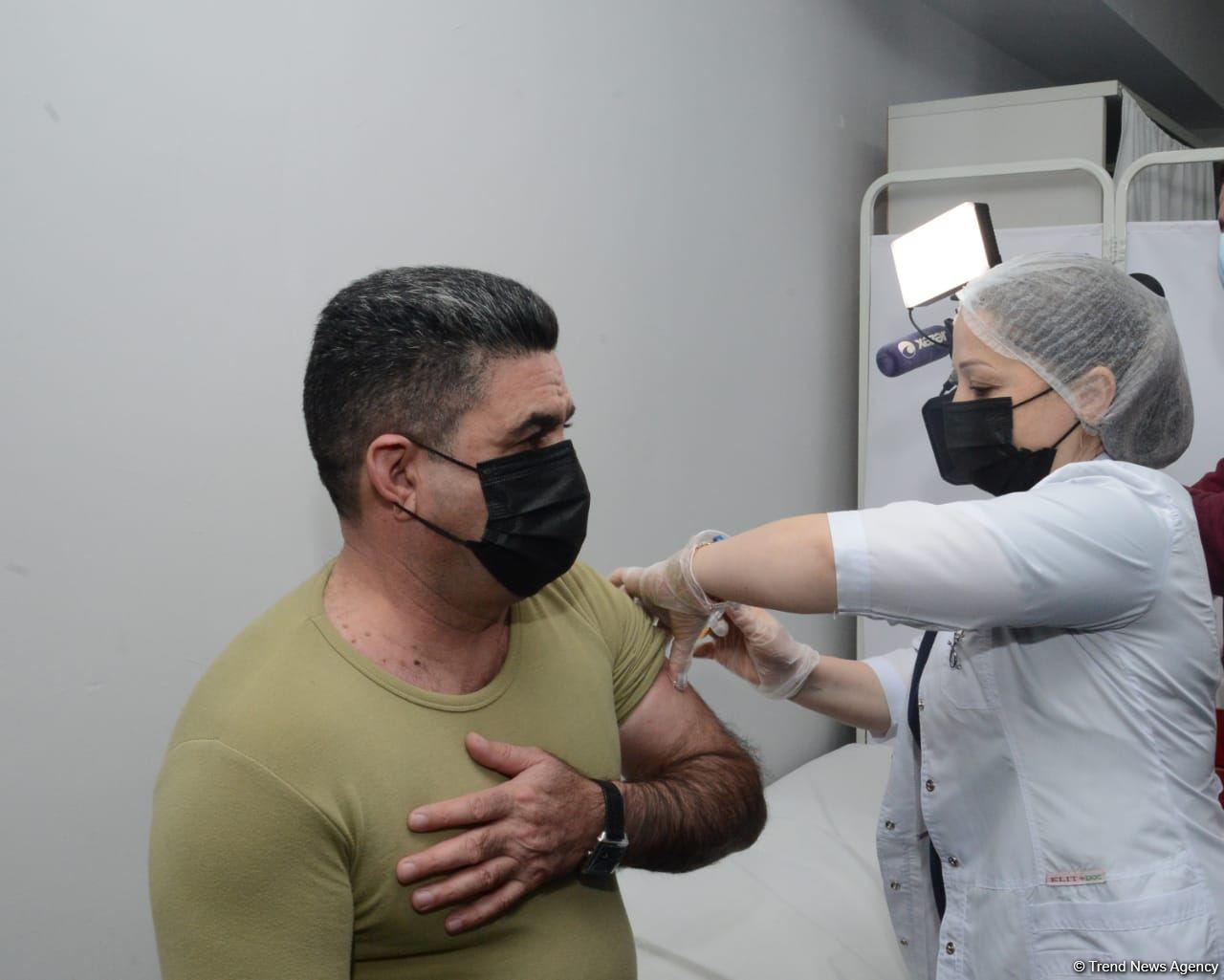 Azerbaijan starts vaccination of State Border Service employees (PHOTO/VIDEO)