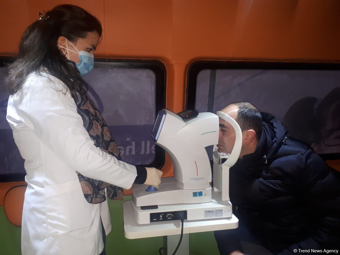 По инициативе депутата Севиль Микаиловой в Хачмазе организована выездная  офтальмологическая диагностика (ФОТО)