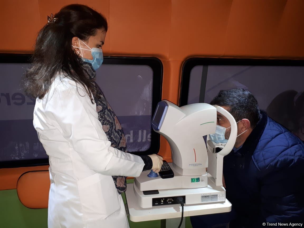 По инициативе депутата Севиль Микаиловой в Хачмазе организована выездная  офтальмологическая диагностика (ФОТО)