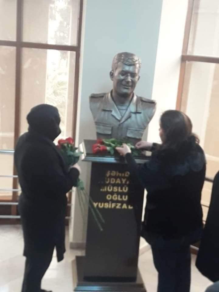 Vətən yaxşıdır… – в школе, где учился Худаяр Юсифзаде установлен бюст шехида (ФОТО)