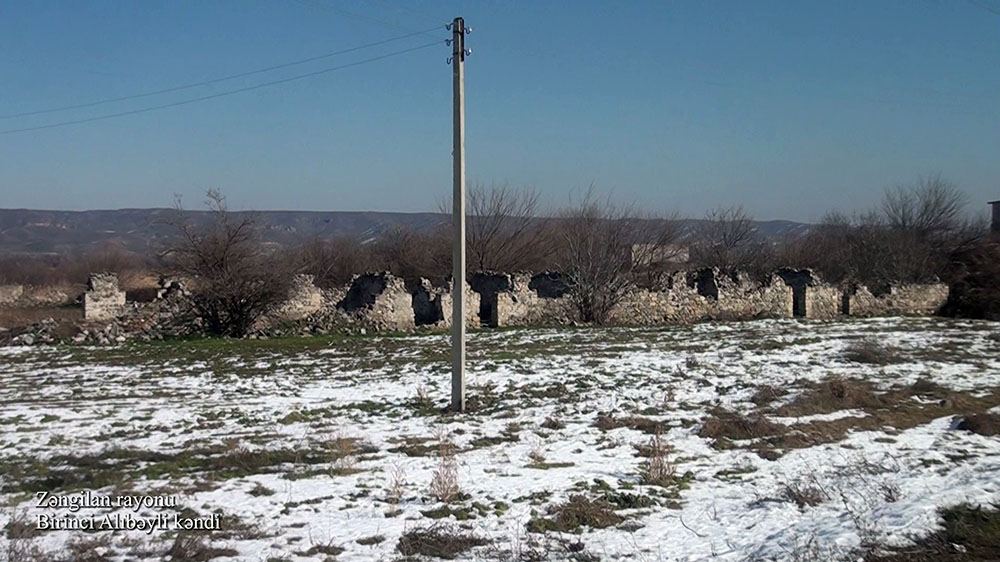 Azerbaijan shares video footage from Zangilan district's Birinji Alybeyli village (PHOTO/VIDEO)