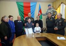 Семье шехида, командира батальона Азербайджанской армии вручена медаль НАТО «За достойную службу» (ФОТО/ВИДЕО)