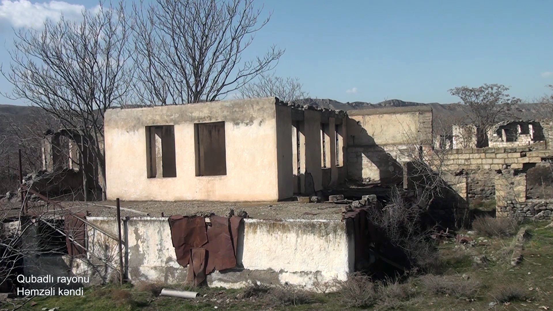 Footage from Azerbaijani Gubadly district's Hamzali village (PHOTO/VIDEO)