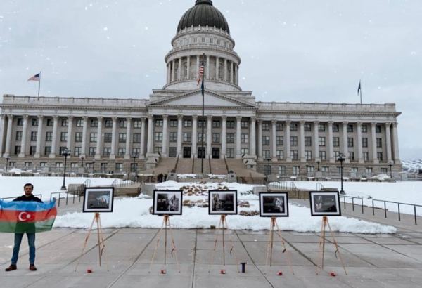 Exhibition dedicated to 29th anniversary of Khojaly genocide opens in US state of Utah (PHOTO/ VIDEO)