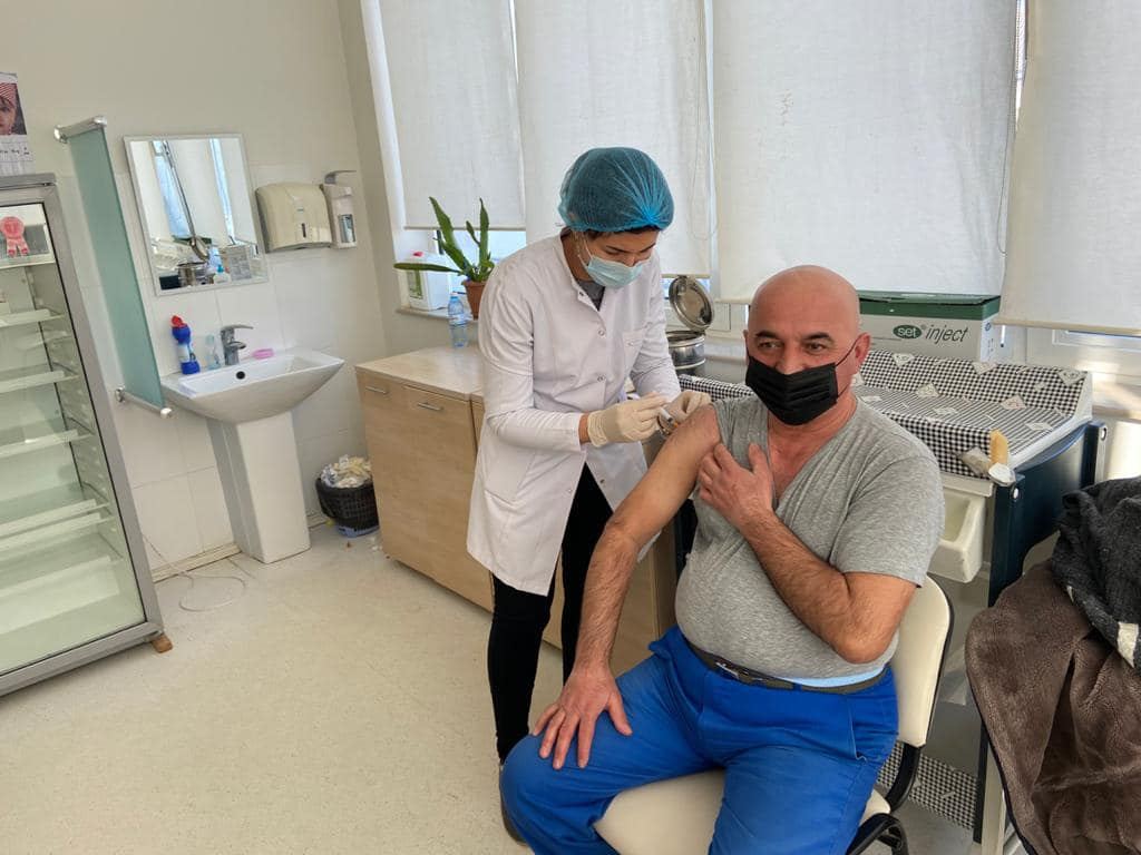 Сотрудники Бакинского порта прошли вакцинацию (ФОТО)
