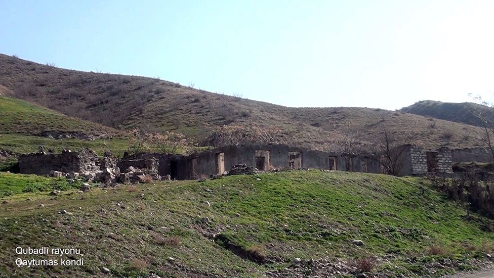 Qubadlı rayonunun Çaytumas kəndi (FOTO/VİDEO)