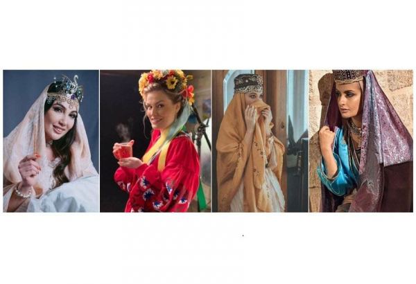 Медийные личности Азербайджана в образе семи красавиц Низами (ФОТО/ВИДЕО)
