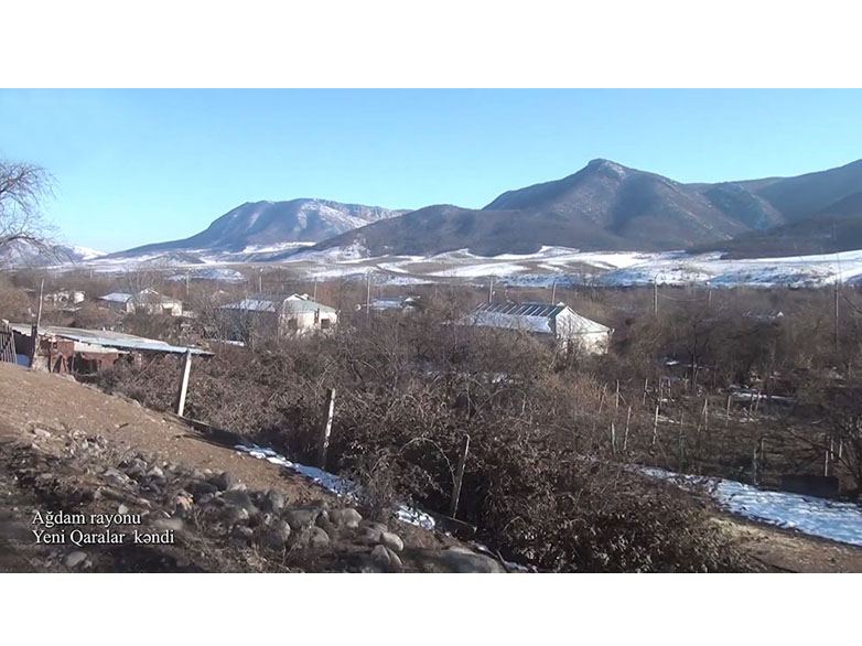 Azerbaijan shares footage from Aghdam's Yeni Garalar village (PHOTO/VIDEO)