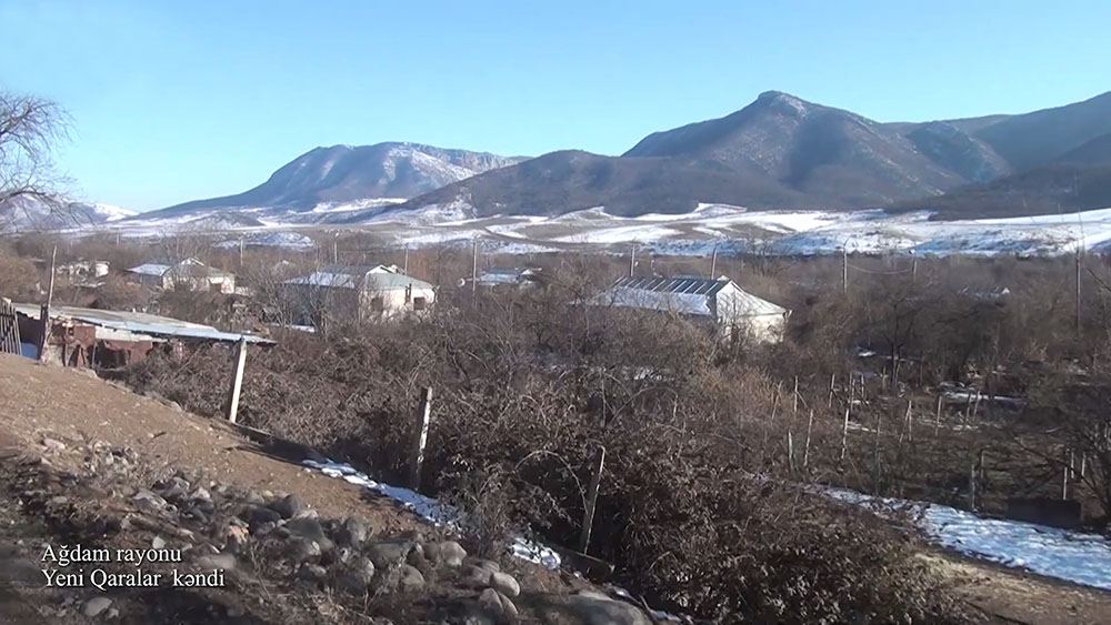 Azerbaijan shares footage from Aghdam's Yeni Garalar village (PHOTO/VIDEO)