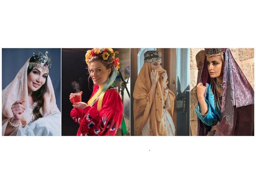 Медийные личности Азербайджана в образе семи красавиц Низами (ФОТО/ВИДЕО)
