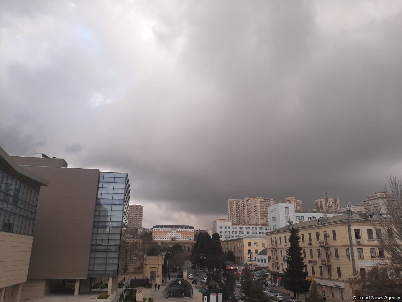 Погода в Баку начала меняться (ФОТО)