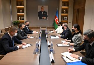 Министр иностранных дел Азербайджана встретился с замминистра МИД Украины (ФОТО)