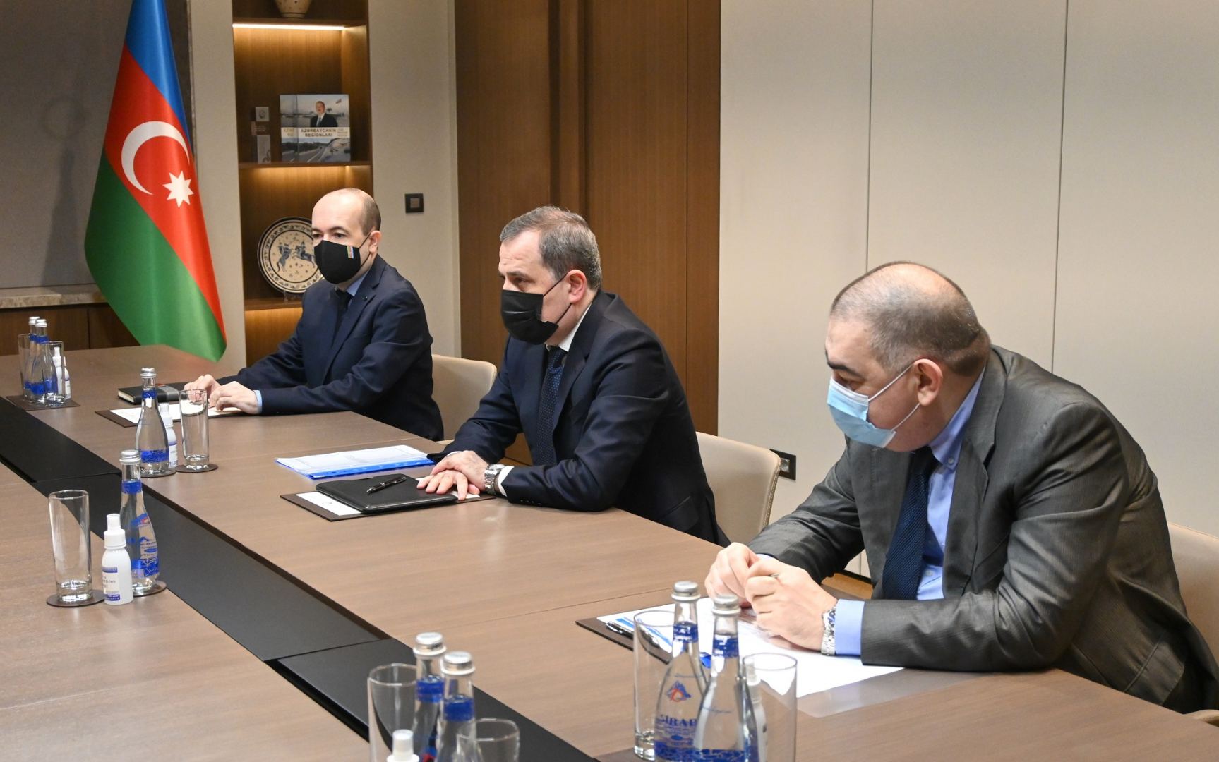 Глава МИД Азербайджана встретился с послом Израиля (ФОТО)