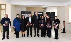 Azerbaijani president takes part in ceremony of providing families of martyrs, disabled with apartments (PHOTO)