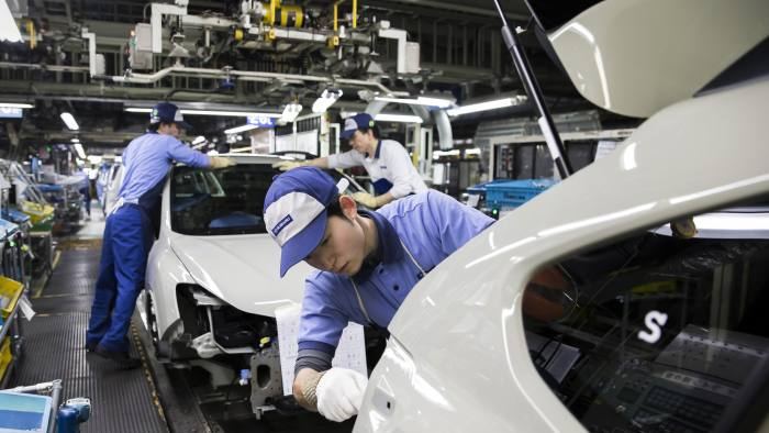 Chip shortage leads Japan automakers to post 4.5% slump in January global output