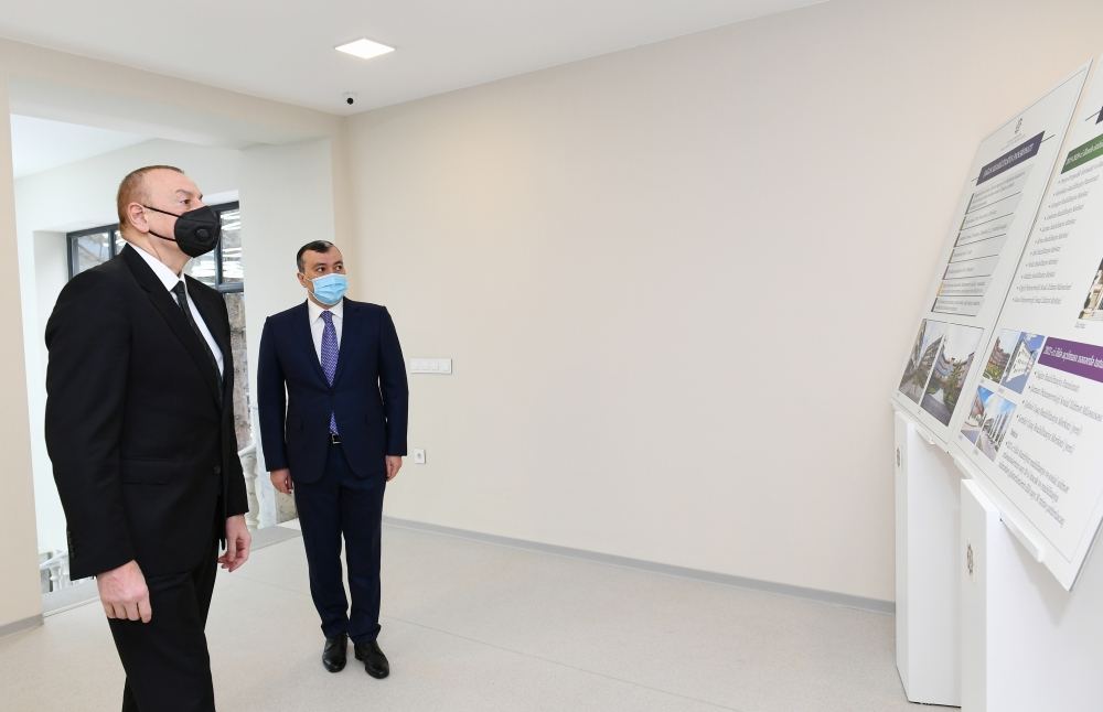 Президент Ильхам Алиев принял участие в открытии после капремонта Шаганского реабилитационного пансионата (ФОТО/ВИДЕО)