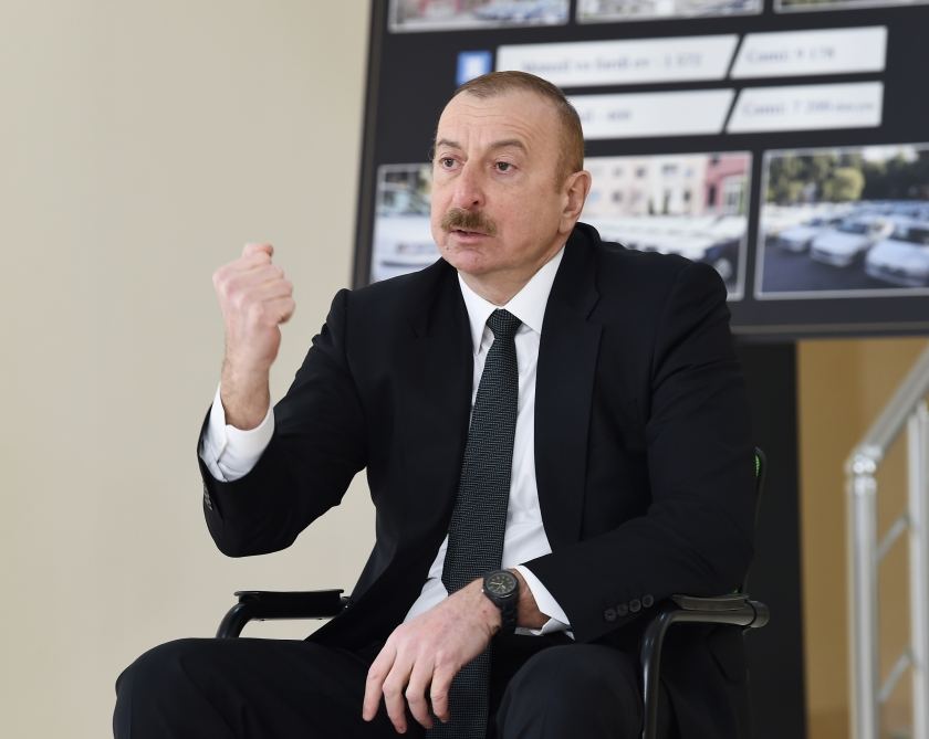 Relatives of those in Armenia killed in war didn't even receive a hut, let alone a house - President Aliyev
