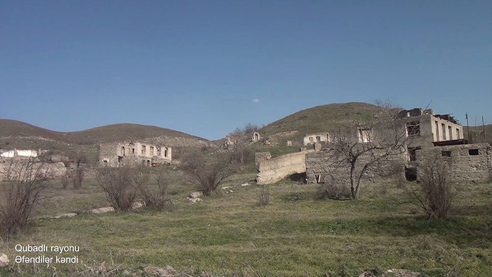 Qubadlı rayonunun Əfəndilər kəndi (FOTO/VİDEO)