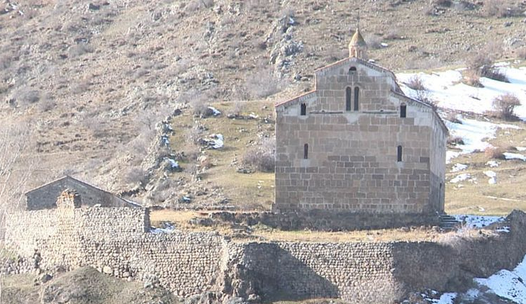 В албано-удинском храме в Лачинском районе Азербайджана прошла вторая служба