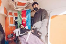 Фонд "YAŞAT" отправил на лечение в Турцию еще 10 тяжелораненых участников войны (ФОТО)