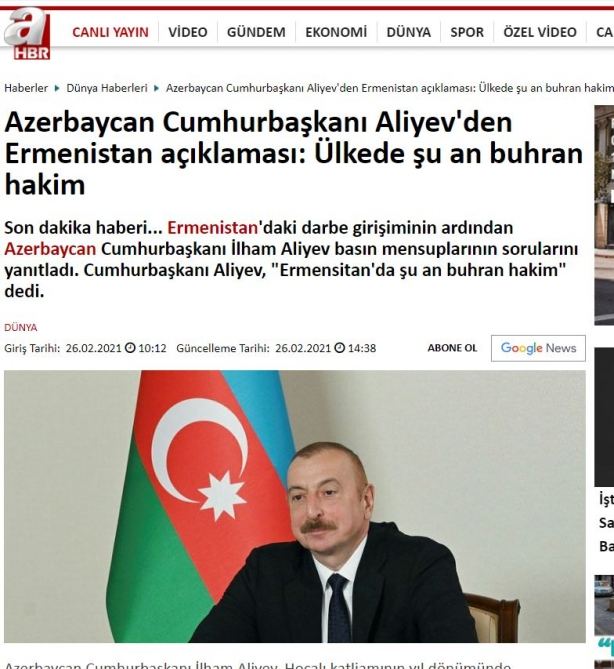 Türkiyə mediası: Prezident İlham Əliyev dörd saatdan artıq zamanda jurnalistlərin əlliyə yaxın sualını cavablandırıb (FOTO)