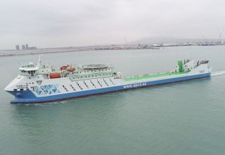 Ro-Pax ferry vessel commissioned by Azerbaijan's president - video report