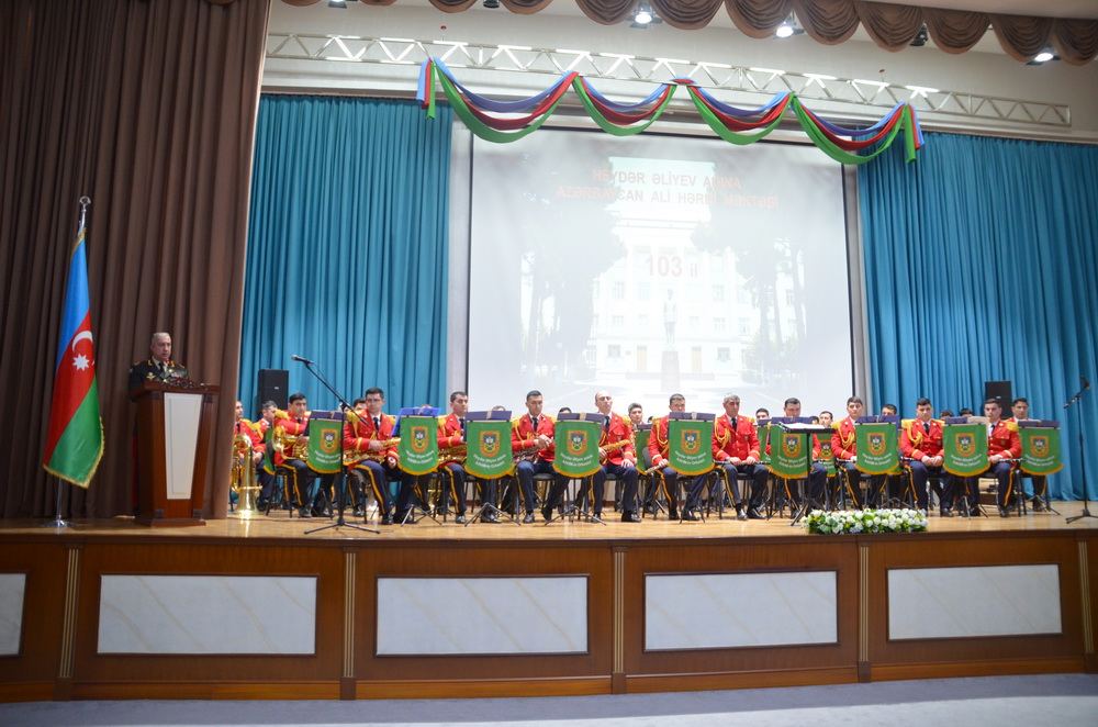 Высшее военное училище имени Гейдара Алиева отмечает 103-летие со дня создания (ФОТО)