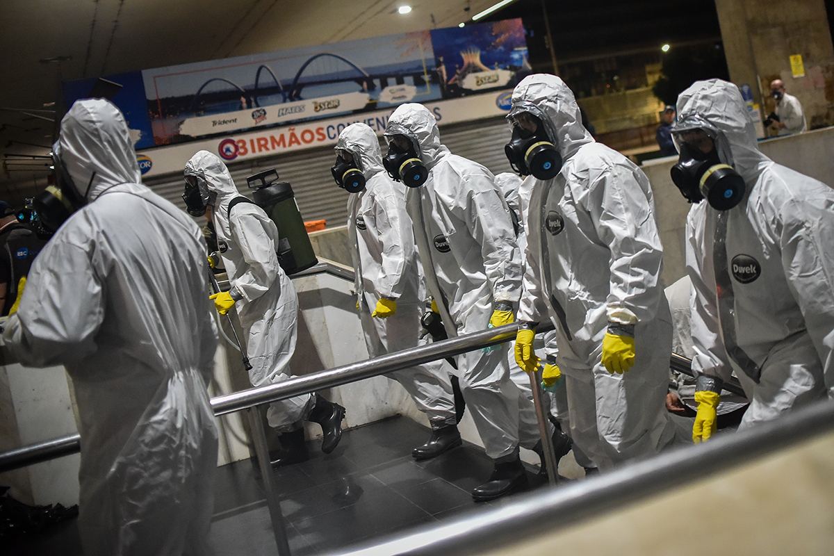 Braziliyada koronavirusdan daha 464 nəfər ölüb