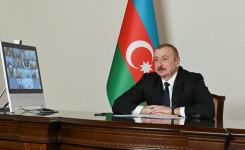 President Aliyev gives speech at virtual Summit of Economic Cooperation Organization (PHOTO/VIDEO)