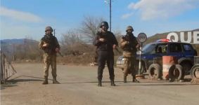 Qubadlıda polis gücləndirilmiş rejimdə işləyir (FOTO/VİDEO)