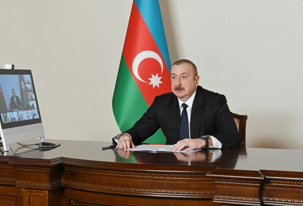 Президент Ильхам Алиев: Мы осуждаем неравное и несправедливое распределение вакцин между развитыми и развивающимися государствами