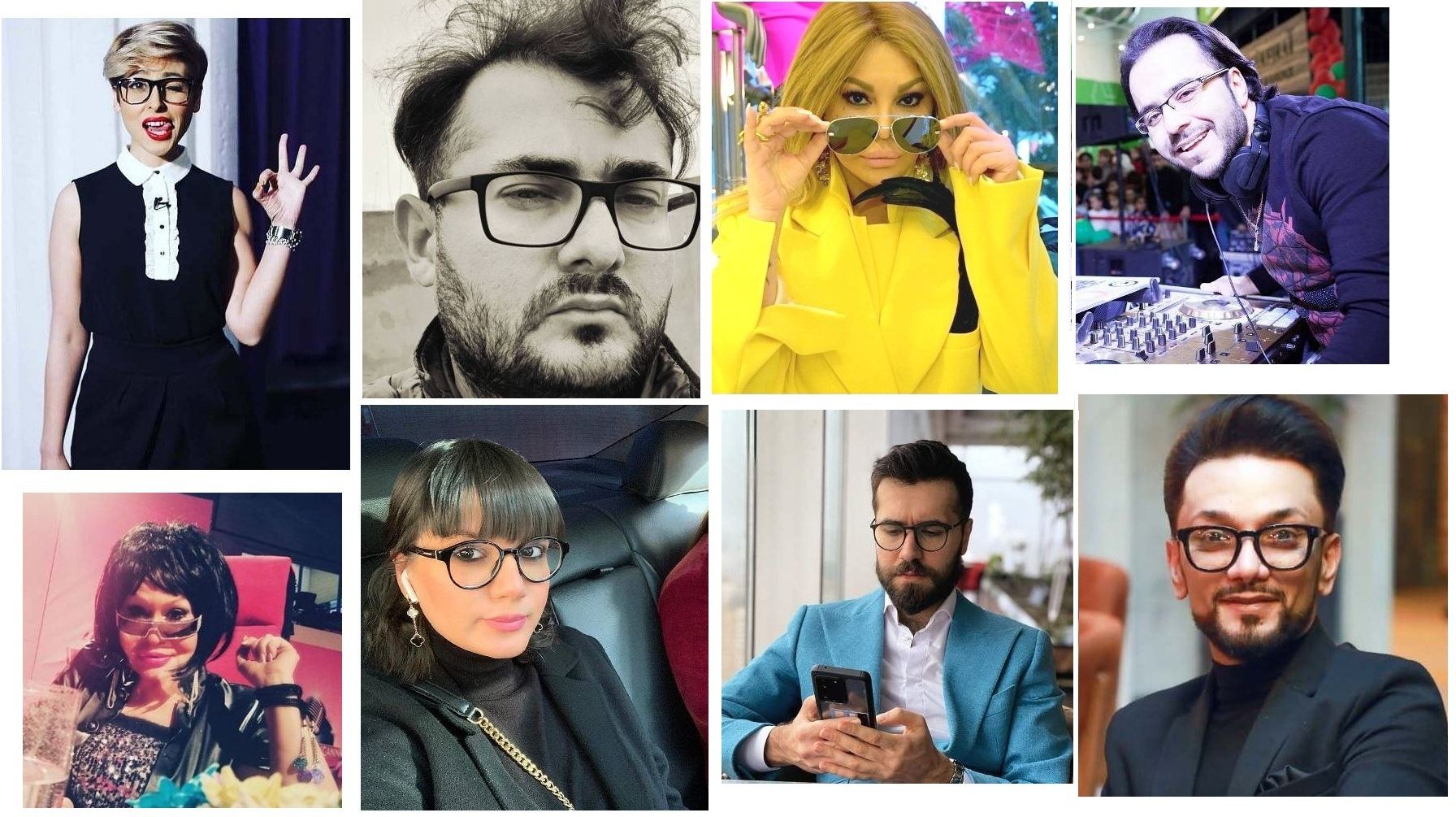 Звездные очкарики азербайджанского шоу-бизнеса (ФОТО)