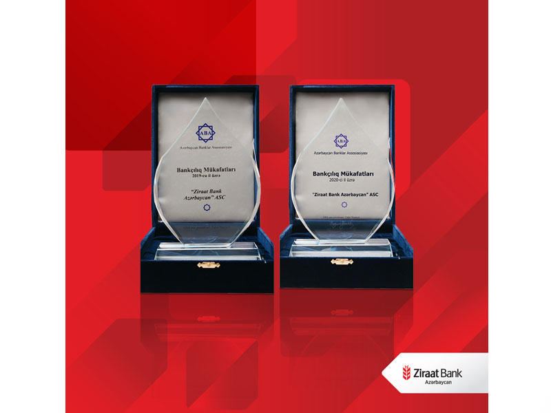 Ziraat Bank Azərbaycan həyata keçirdiyi layihələr üzrə mükafatlara layiq görüldü!