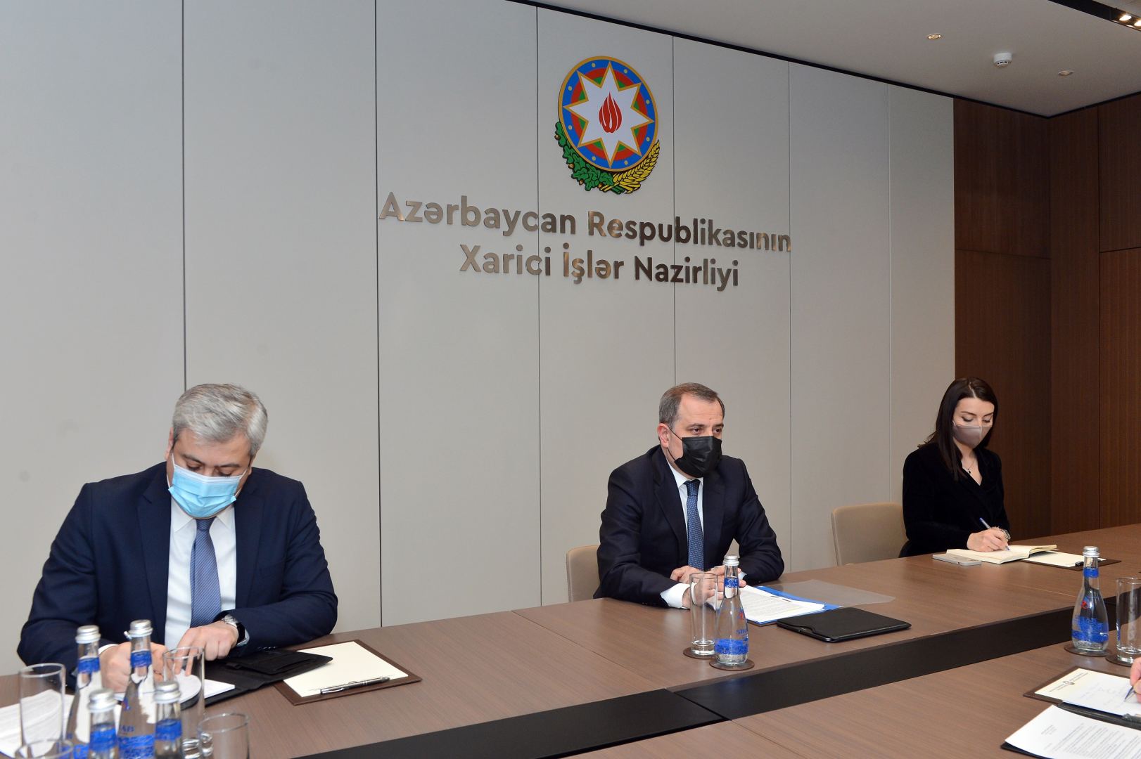 Azerbaijani FM, head of Baku office of CE exchange views on development of new action plan for cooperation (PHOTO)
