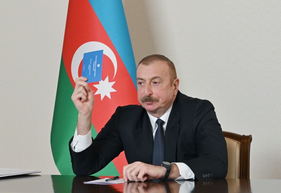 Президент Ильхам Алиев  выступил на съезде правящей партии (ФОТО/ВИДЕО)