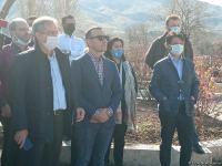 Foreign diplomats acquainted with Gulebird HPP in liberated Lachin of Azerbaijan (PHOTO)