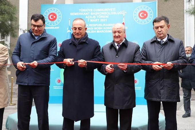 В городе Самарканд в Узбекистане открылось Генконсульство Турции
