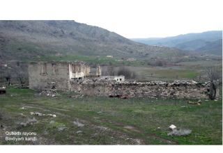 Azerbaijan shows footage from Bakhtiyarli village of Gubadli district (VIDEO)