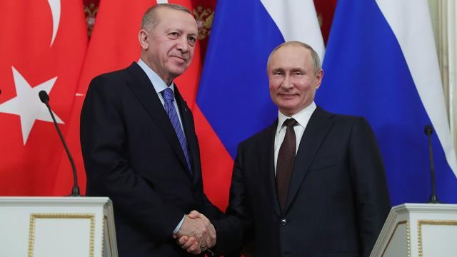 Russian, Turkish presidents discuss issues related to Karabakh