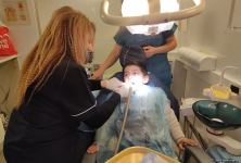 По инициативе депутата Севиль Микаиловой в Хачмазе организована выездная стоматологическая диагностика (ФОТО)