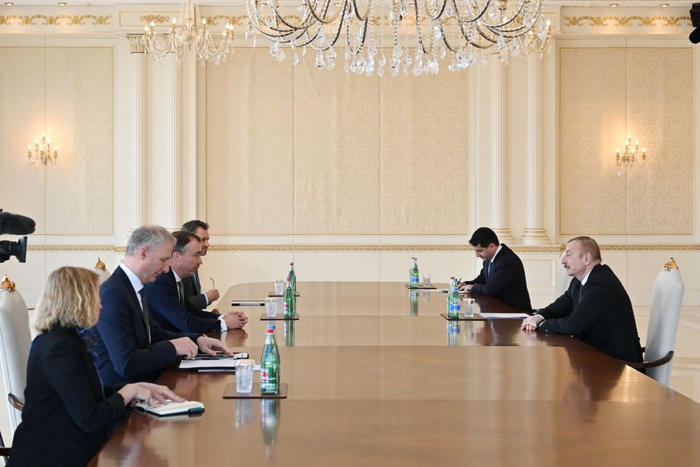 Azerbaijani president receives EU special representative for South Caucasus