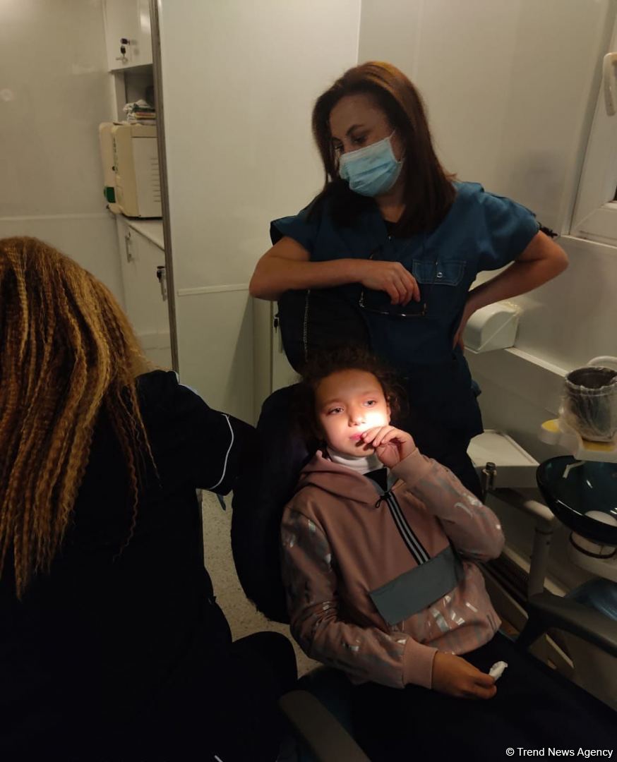 По инициативе депутата Севиль Микаиловой в Хачмазе организована выездная стоматологическая диагностика (ФОТО)