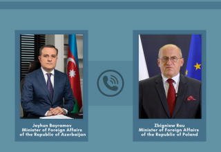 Azerbaijani, Polish FMs discuss current situation in region