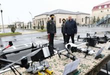 President Ilham Aliyev attends opening of Internal Troops` newly-built military unit (PHOTO)