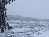 Товуз под снежным покрывалом (ФОТО)