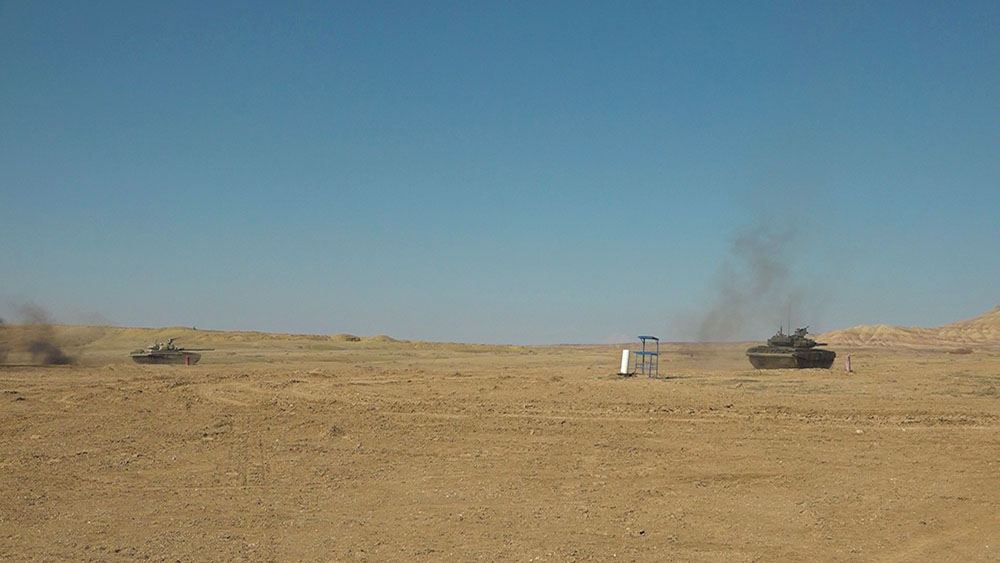 В танковых подразделениях Отдельной общевойсковой армии Нахчывана проводятся занятия (ФОТО/ВИДЕО)