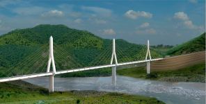 В Азербайджане строят мост длиной более километра (ФОТО)